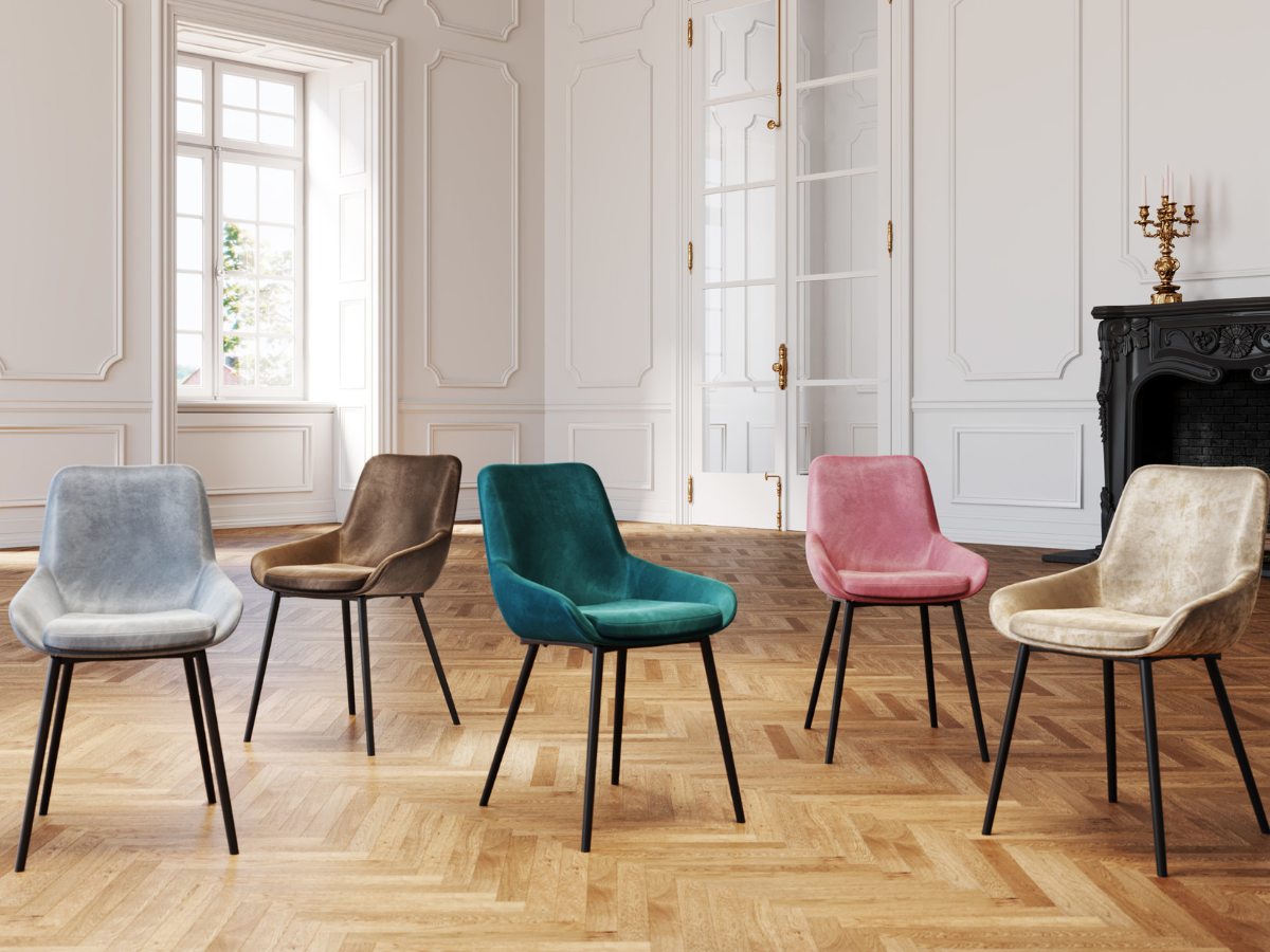 Stühle ohne Armlehne.