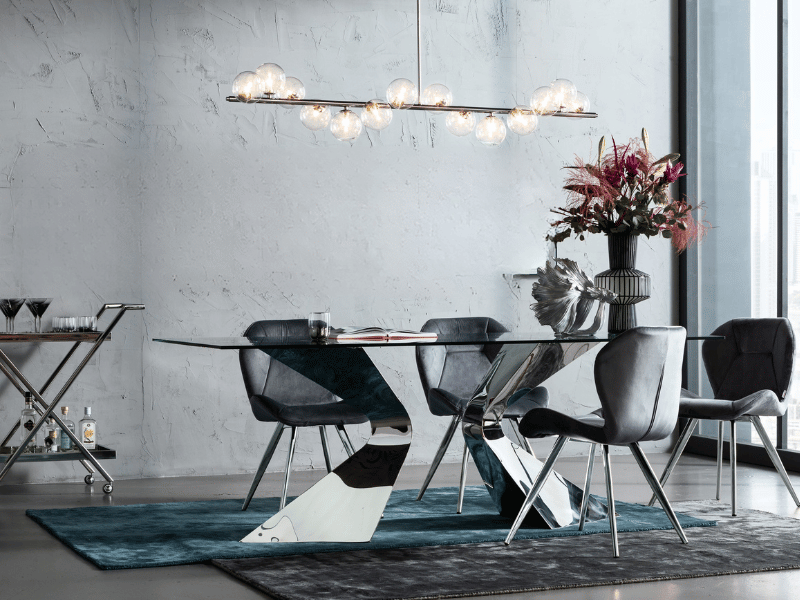 Chrom Möbel Trends & glänzende Metallic Ideen