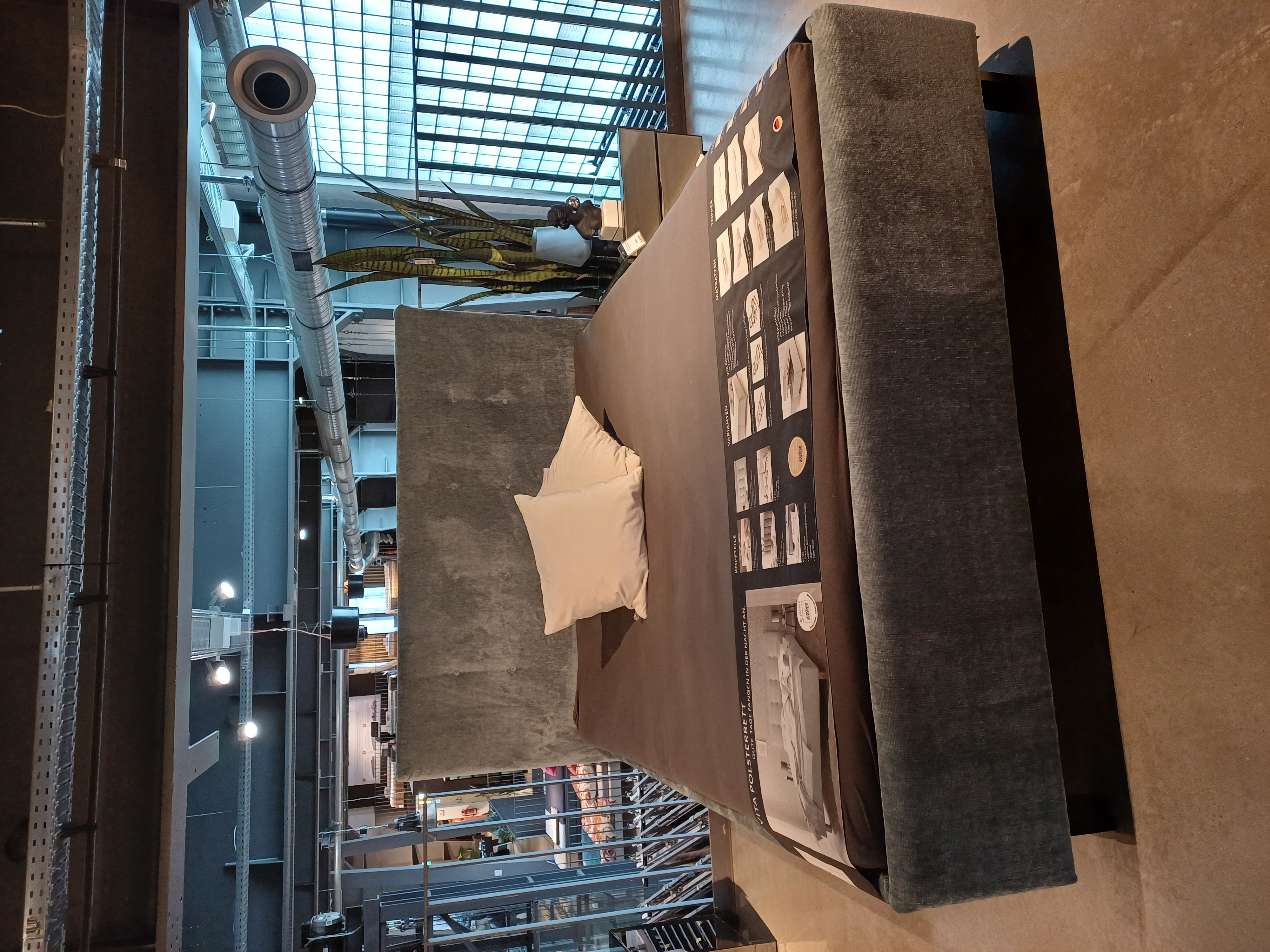 Schöner Wohnen Vita Polsterbett 160x200 cm – Grafik-1.