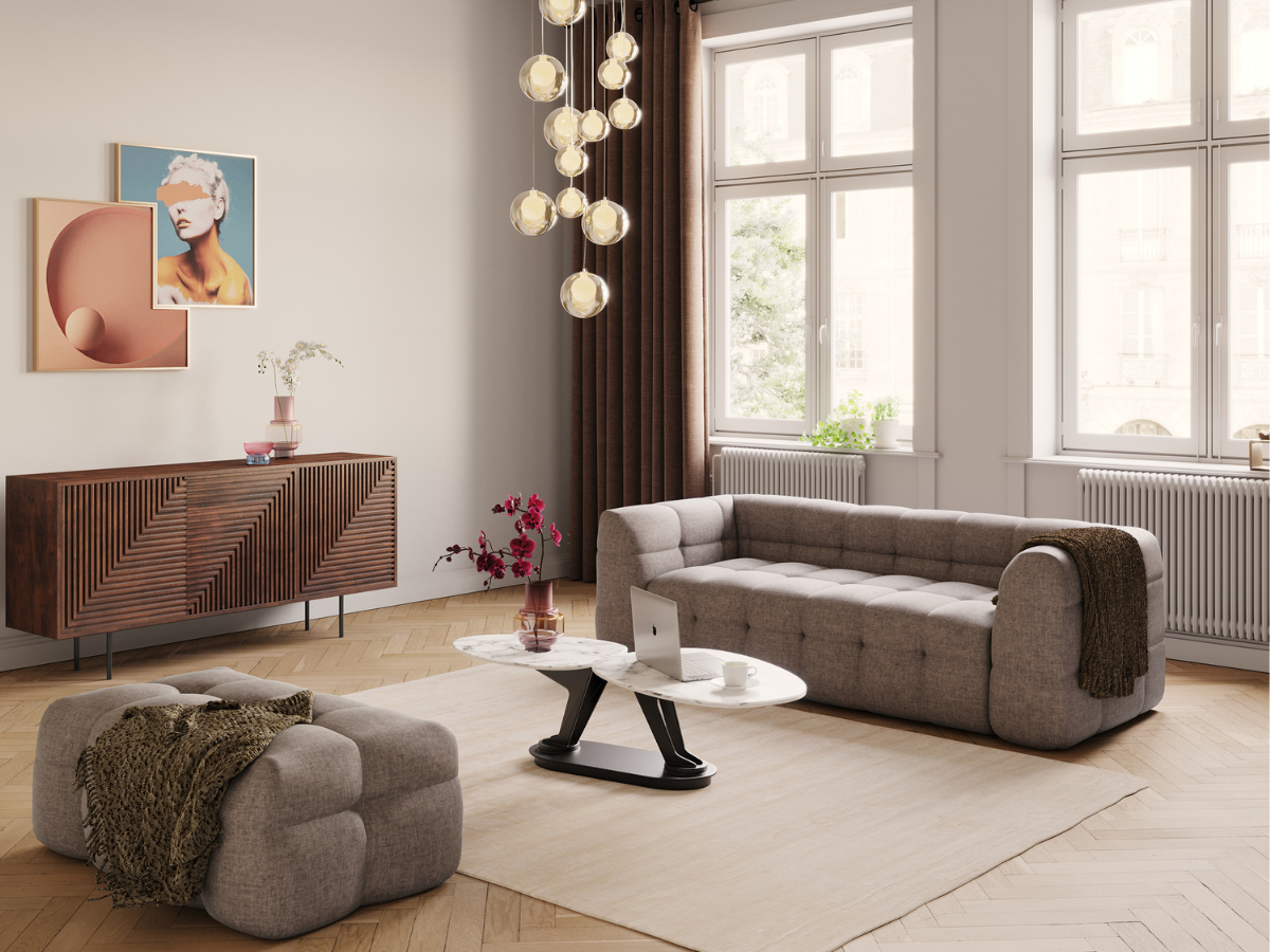 Landhaus Stil Einrichtung.