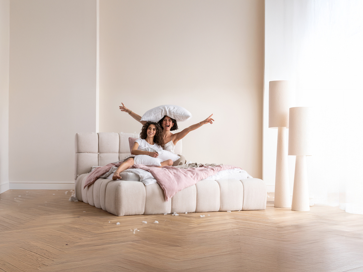 Wohnbereich Schlafzimmer.
