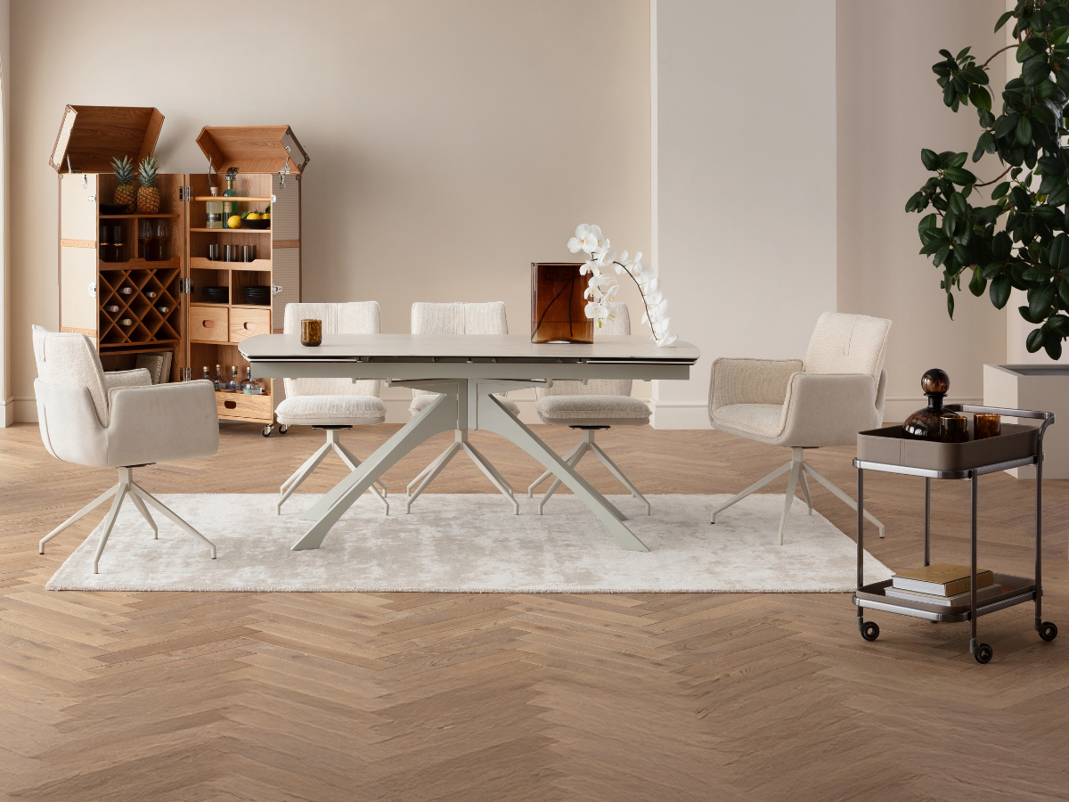 Trendfarbe 2026: Cloud Dancer.