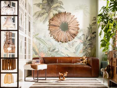 Ledersofas.