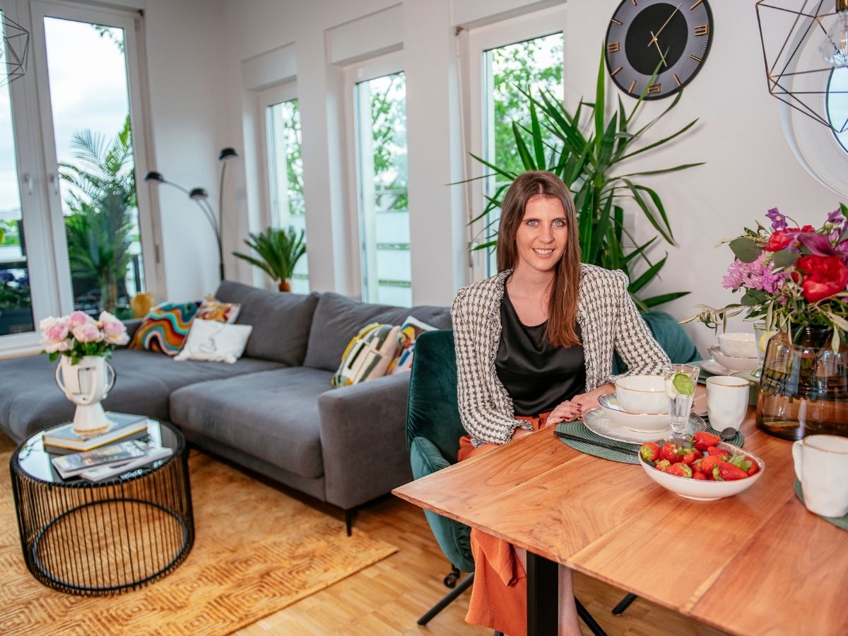 <font color=white>Zuhause bei unserer Marketing-Expertin Andrea</font>.