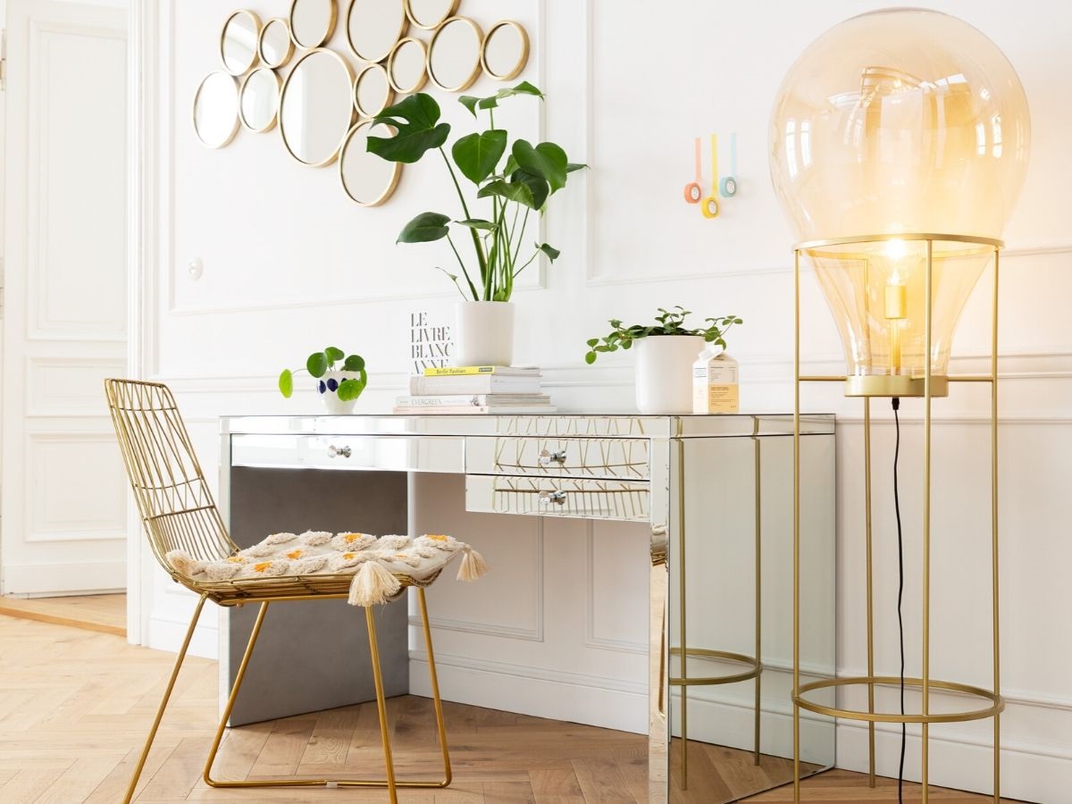 Dein Home-Office im Glamour Style.