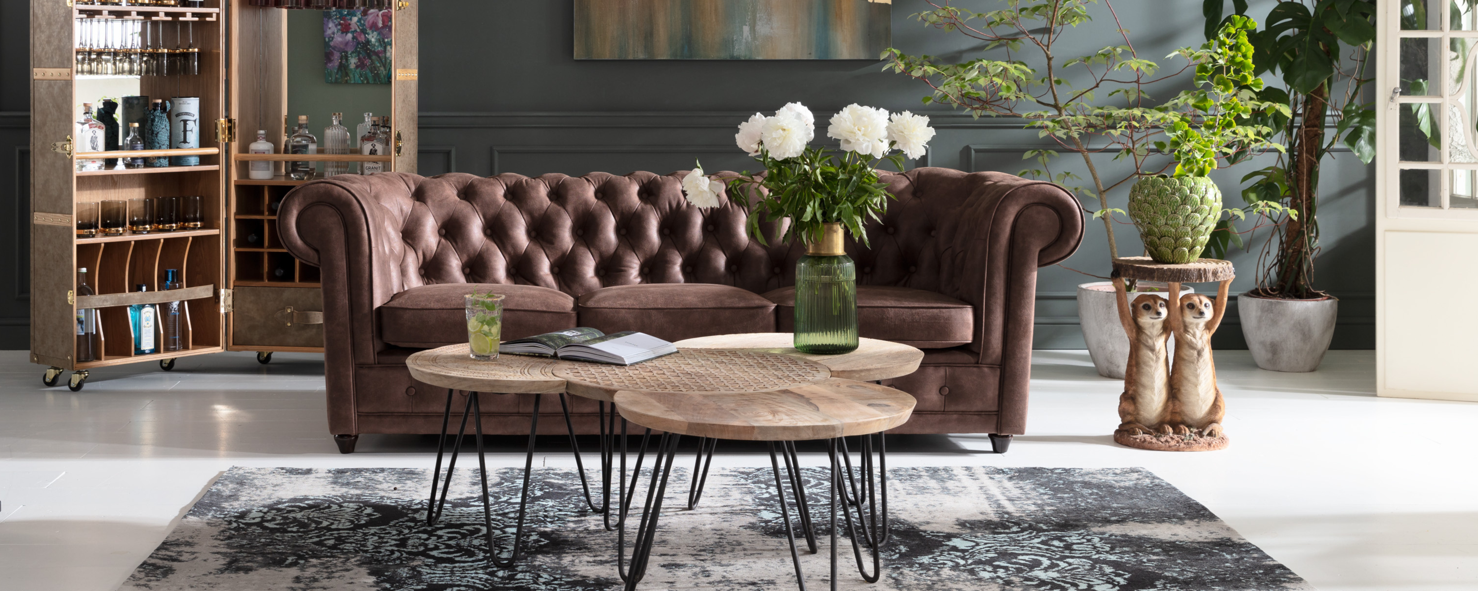 Trend Coffee Colours - Braune Möbel und Deko