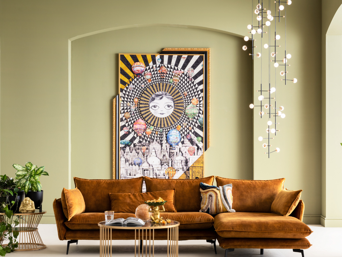 Maximalismus Einrichtung.