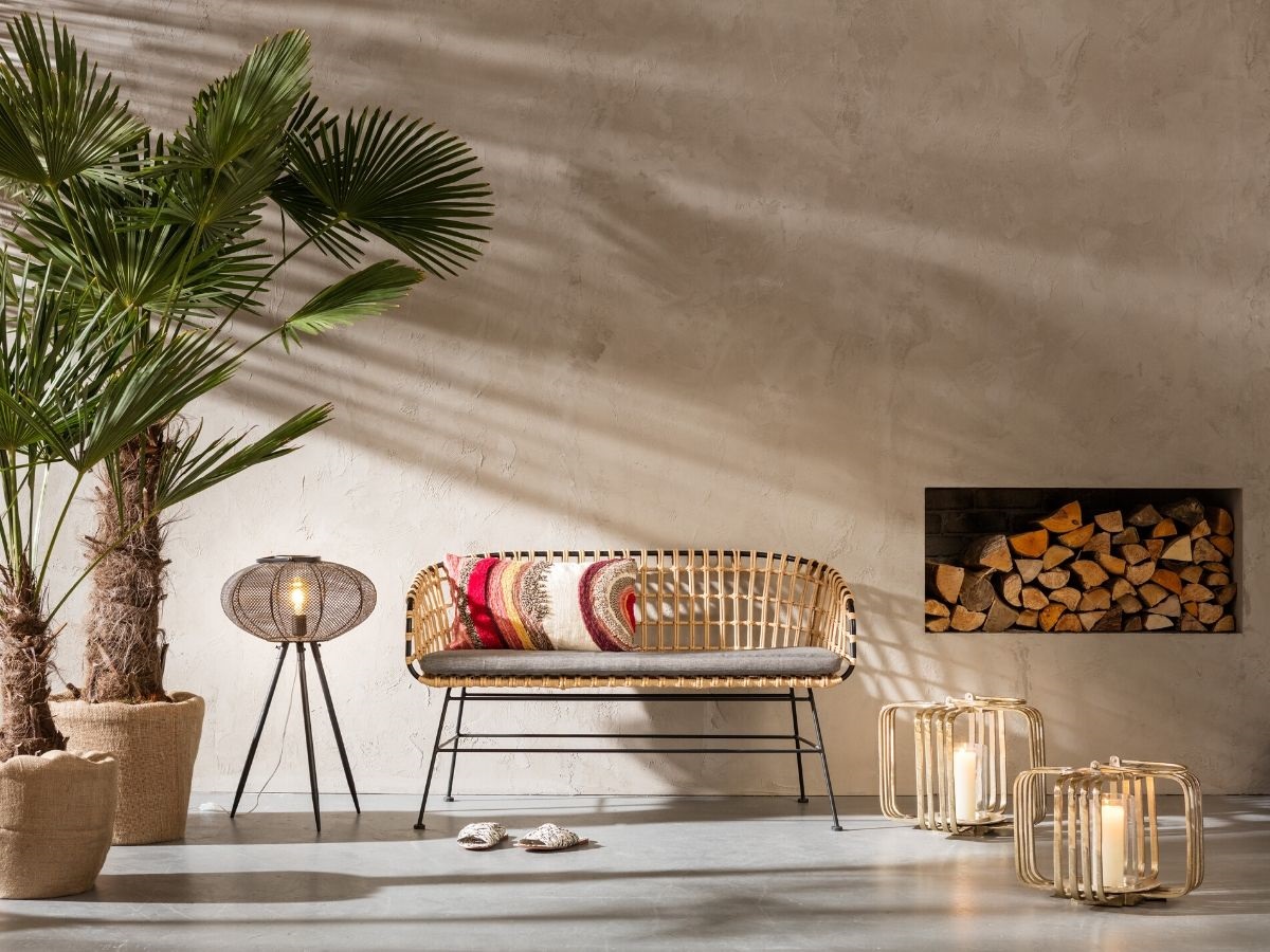 So leicht geht der Rattan-Trend.