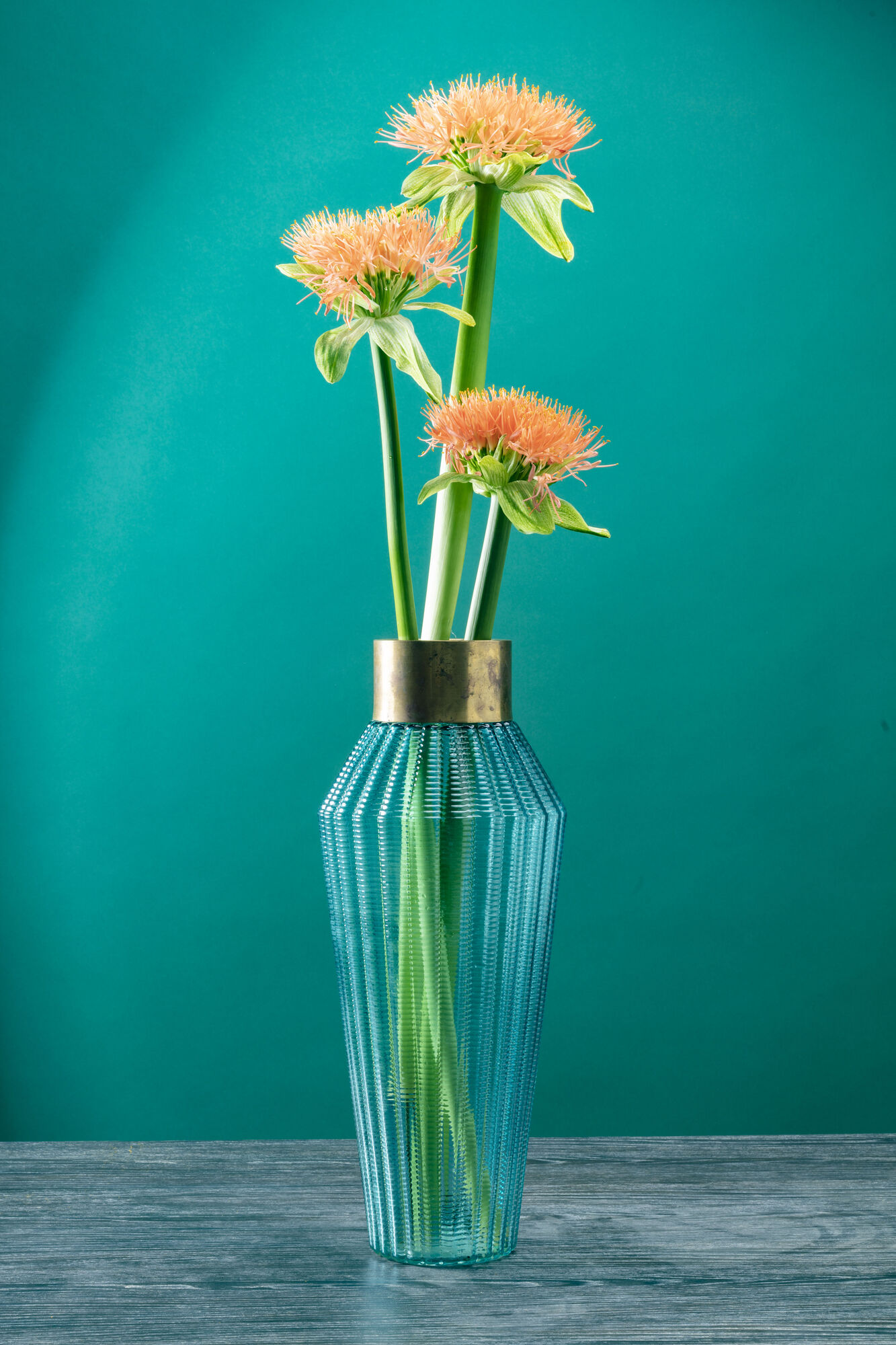 Kare Design Vaso Rose Multi, Argento, 45cm, Mare di Fiori, Portafiori, Decorazione Primavera Estate