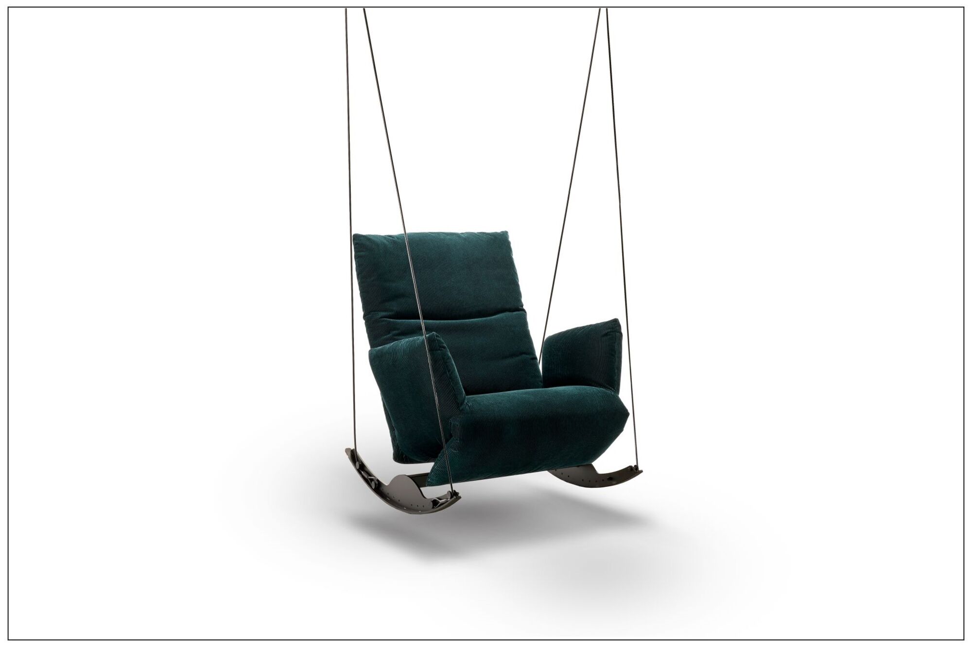 Funktionssessel Rockfrog breit Stoff Lounge petrol – Grafik-1.