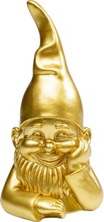 Deko Figur Zwerg Gold 21cm – Grafik-1.
