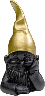 Deko Figur Zwerg Schwarz 21cm – Grafik-1.