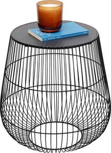 Beistelltisch Beam Schwarz Ø40cm – Grafik-1.