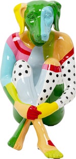 Deko Figur Gangster Dog Colore 80cm – Grafik-1.