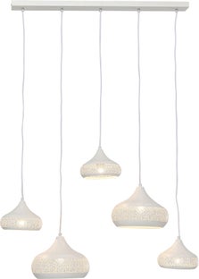 Hängeleuchte Leyla Dining Weiß 120cm - Einzelstück – Grafik-1.