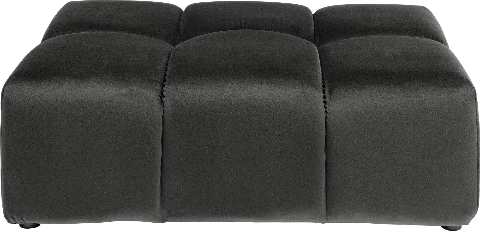 Hocker Belami Velvet Grau – Grafik-1.