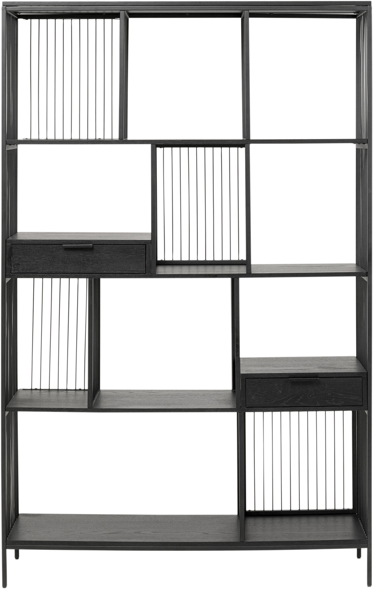 Regal Bologna Schwarz 125x200cm – Grafik-1.