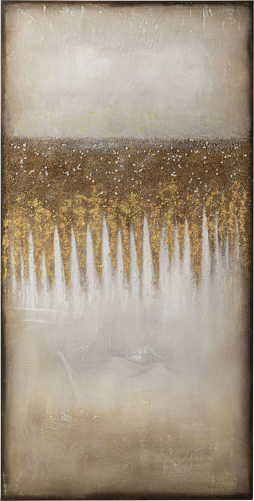 Acrylbild Abstract Fields 100x200cm – Grafik-1.