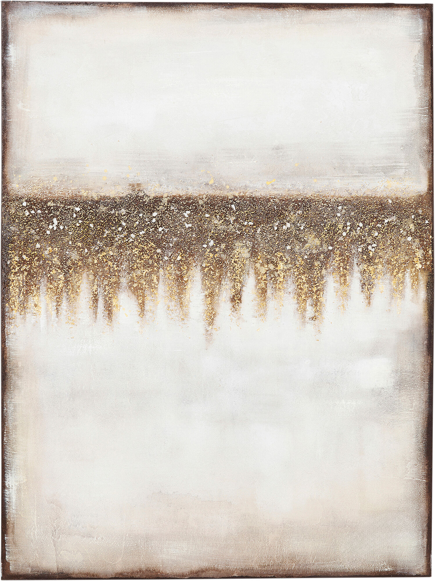 KARE DESIGN 抽象油彩画 120x90cm Acrylbild Abstract Fields 90x120cm - KARE Online GmbH