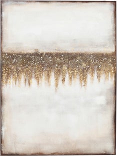 Acrylbild Abstract Fields 90x120cm – Grafik-1.