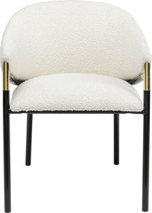 Armlehnstuhl Boulevard Weiß – Grafik-1.