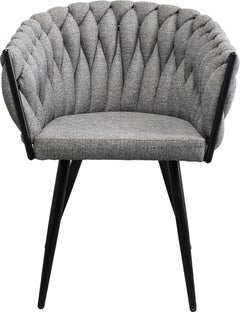 Armlehnstuhl Dean Grau – Grafik-1.