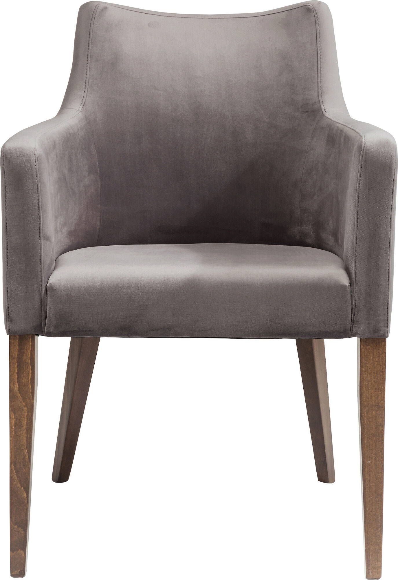Armlehnstuhl Mode Velvet Grau – Grafik-1.