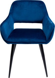 Armlehnstuhl San Francisco Blau – Grafik-1.