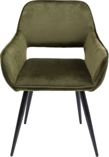 Armlehnstuhl San Francisco Dunkelgrün – Grafik-1.