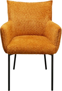 Armlehnstuhl Selma Orange – Grafik-1.