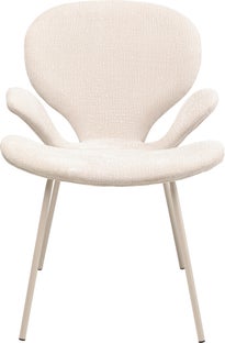 Armlehnstuhl Soft Petal Natur Mono – Grafik-1.