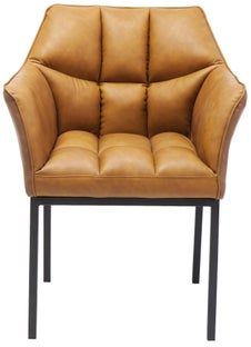 Armlehnstuhl Thinktank Braun – Grafik-1.