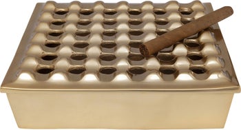 Ascher Soho Square Brass 25x25cm – Grafik-1.