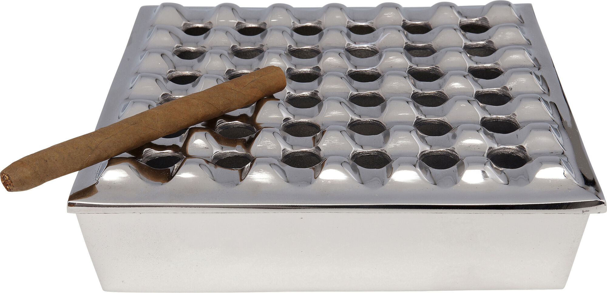 Ascher Soho Square Silber 25x25cm – Grafik-1.