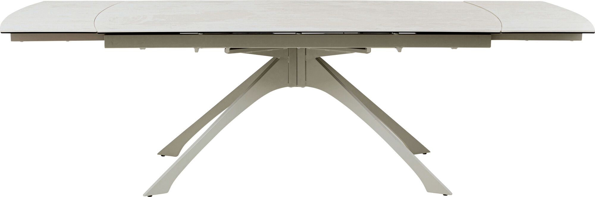 Ausziehtisch Lana Greige 180(40+40)x90cm – Grafik-1.