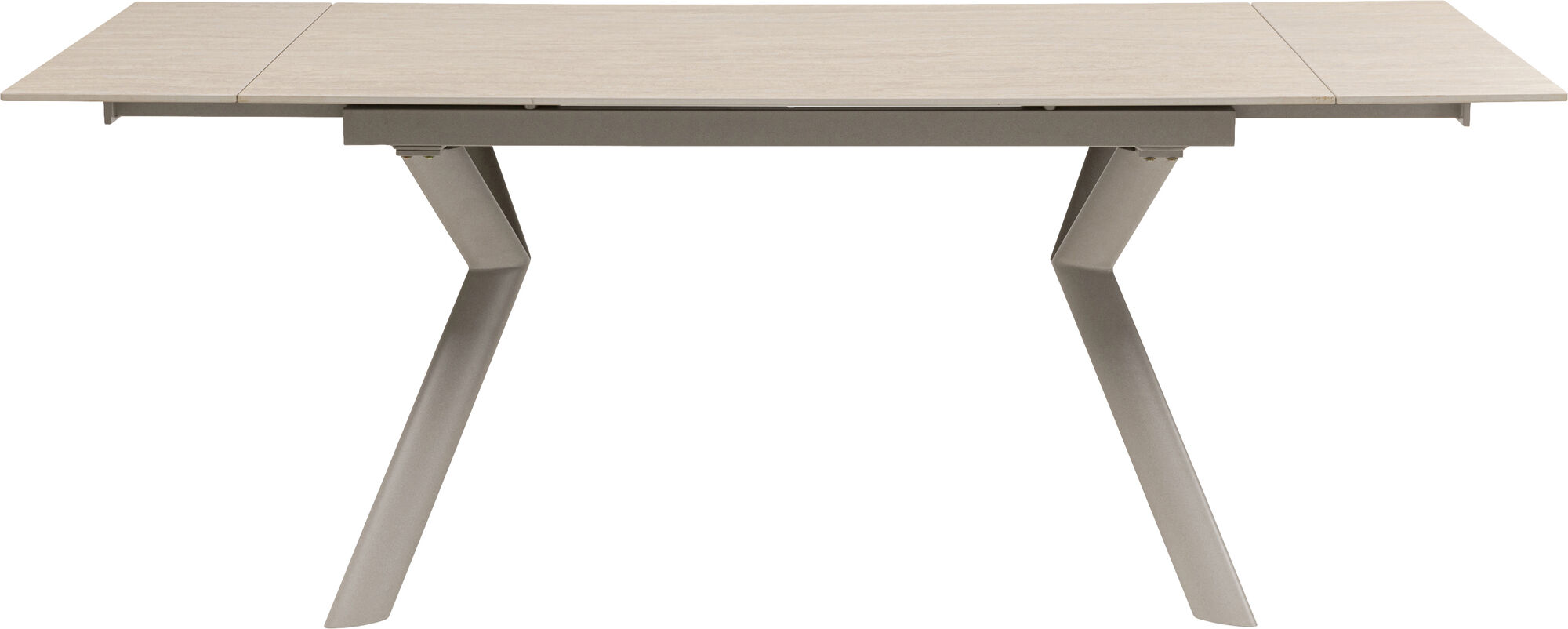 Ausziehtisch Xenia Travertin 140(+30+30)x80cm – Grafik-1.