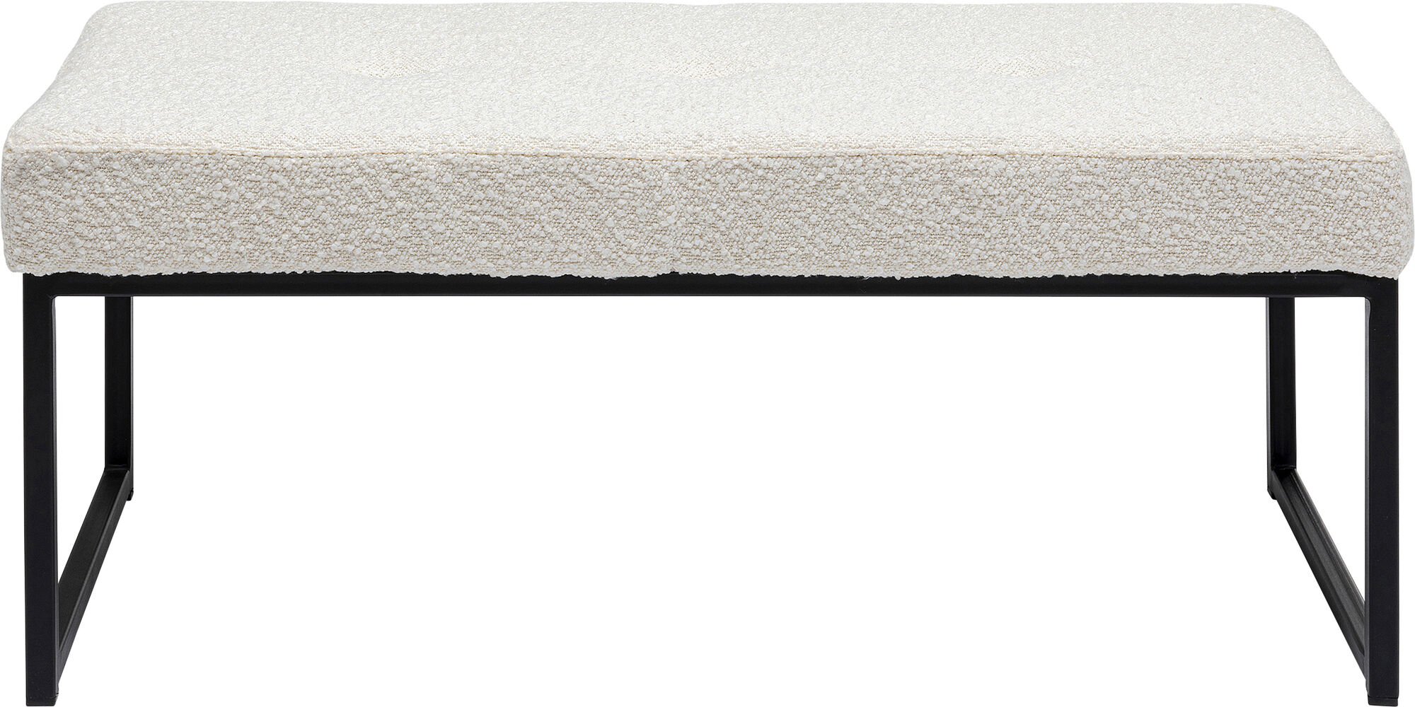 Bank Smart Boucle Creme Schwarz 90cm – Grafik-1.