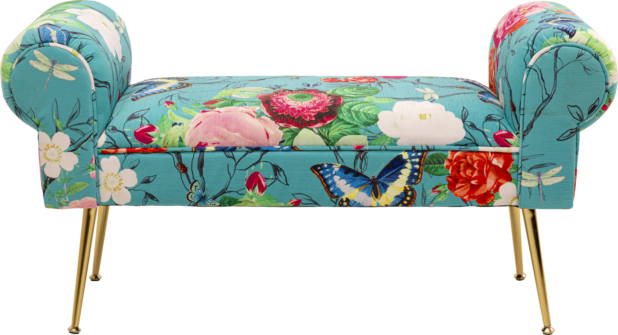 Produkt: Bank Wing Flower Fever Blau 100cm.