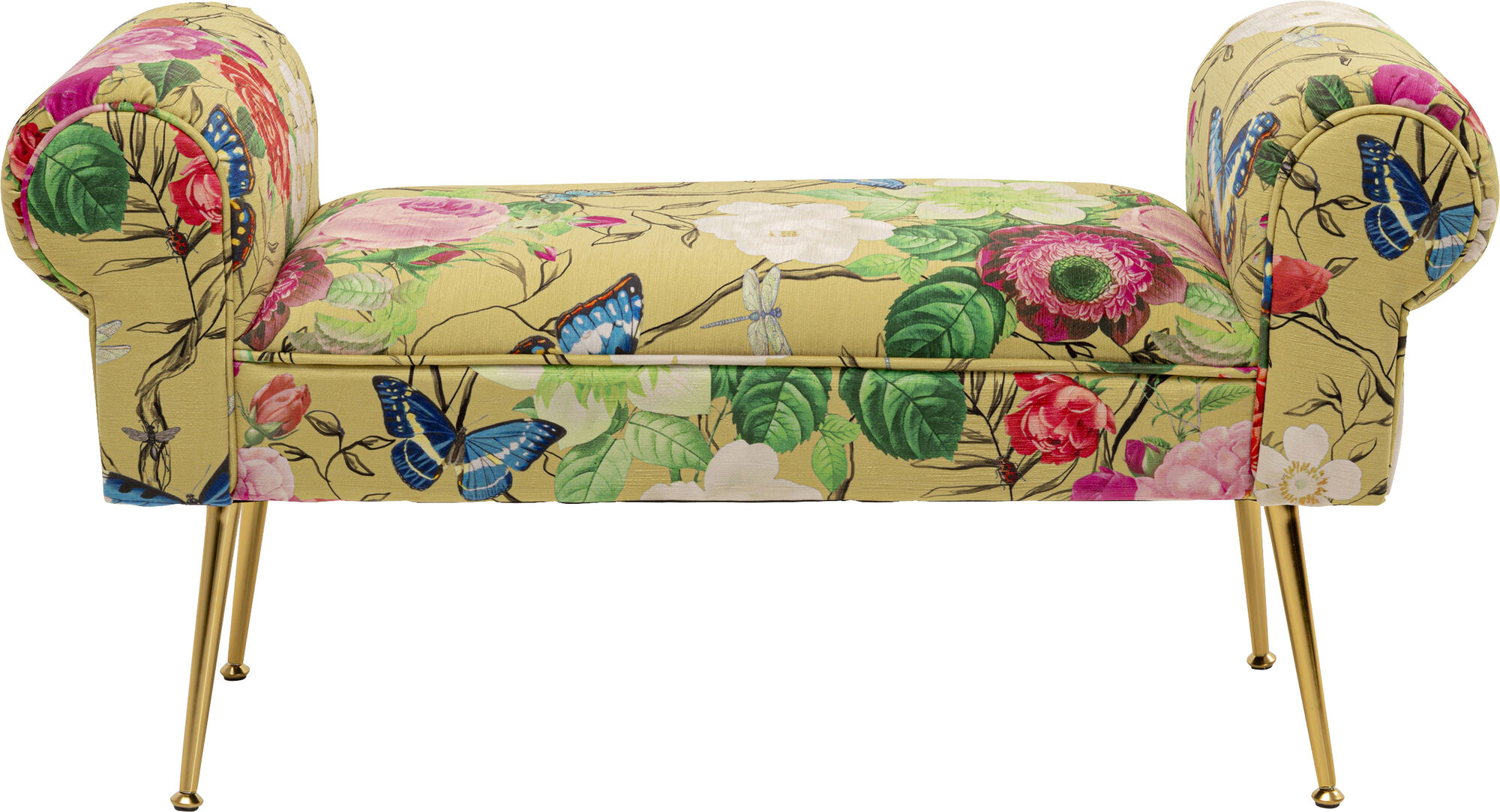Bank Wing Flower Fever Gelb 100cm – Grafik-1.