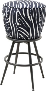 Barhocker After Work Zebra - Einzelstück – Grafik-1.