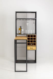 Barschrank Vinoteca 80x201cm - Einzelstück – Grafik-1.