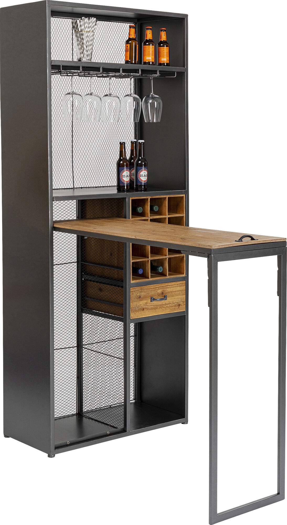 Barschrank Vinoteca 80x201cm – Grafik-1.