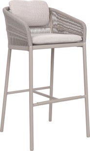 Barsessel Jella Aluminium greige – Grafik-1.