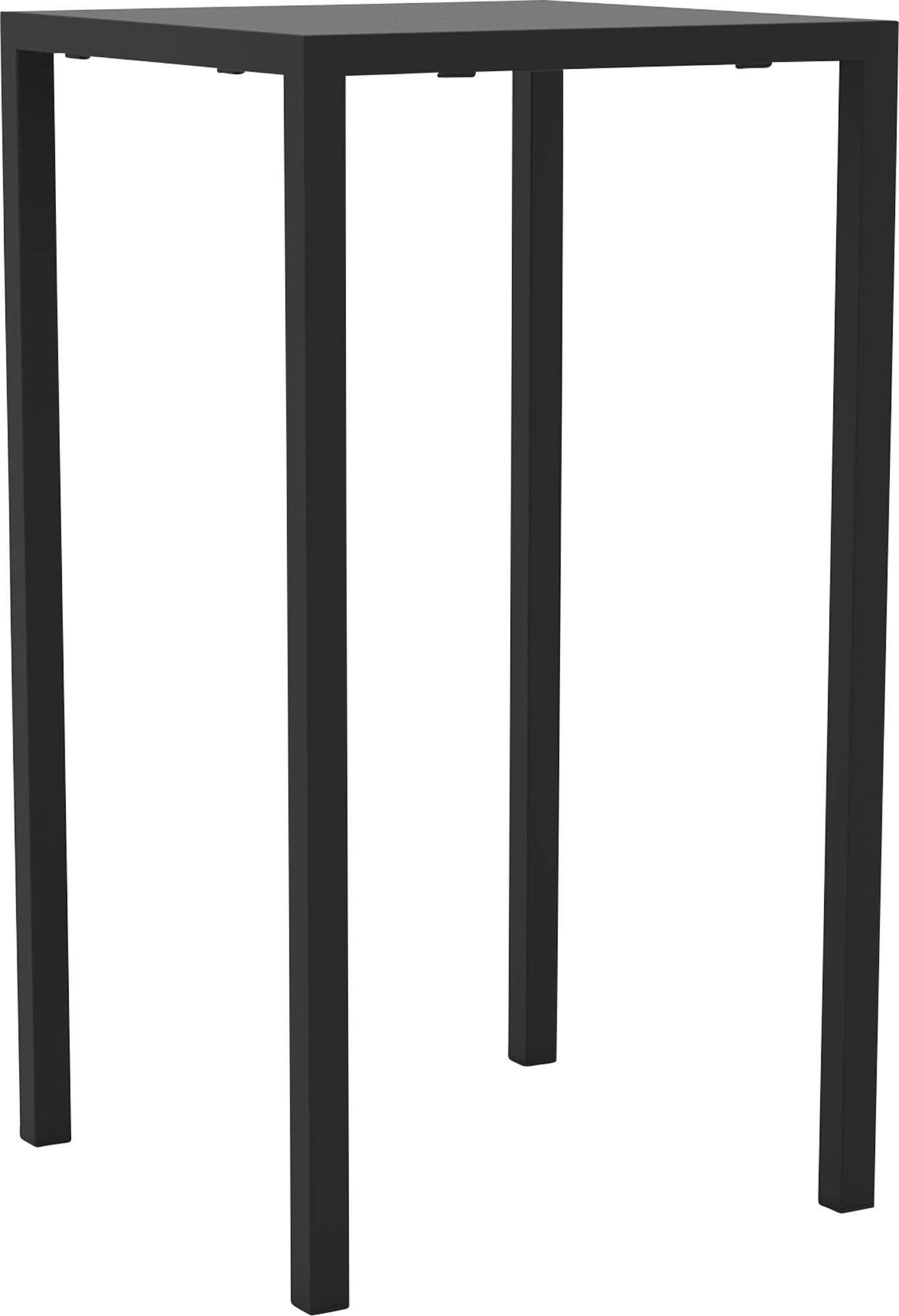 Bartisch Twist Quatris Black 60x60cm – Grafik-1.