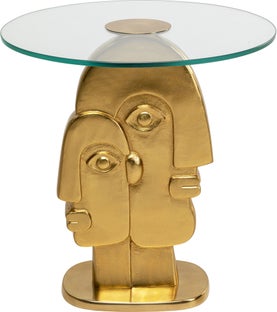 Beistelltisch 2Faces Ø55cm - Einzelstück – Grafik-1.