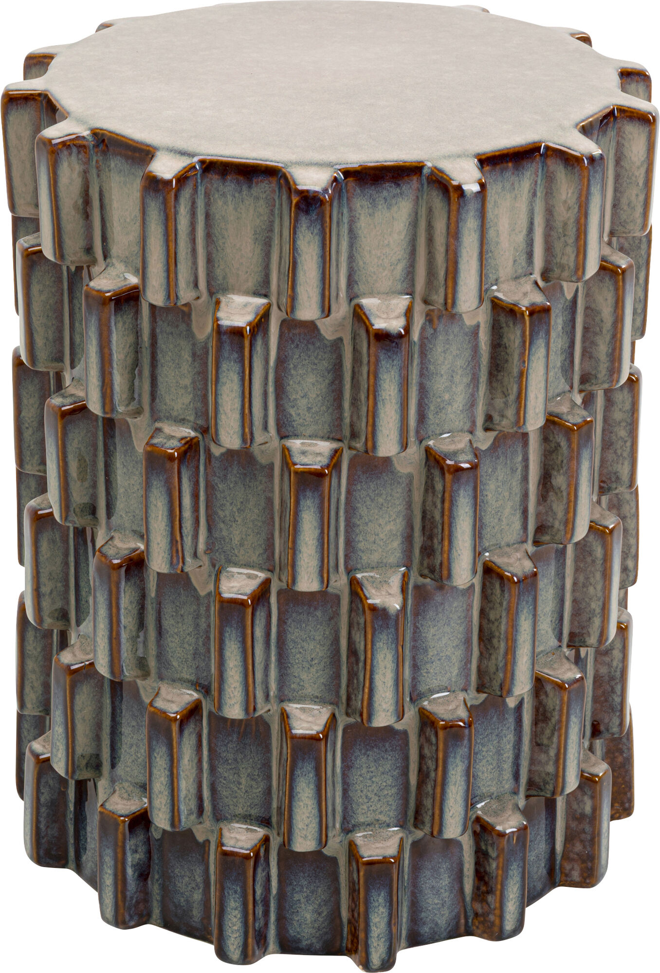 Beistelltisch Arrivato Sting Blau Ø35cm – Grafik-1.