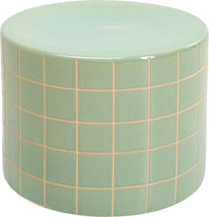 Beistelltisch Bliss Tile Grün Ø42cm – Grafik-1.