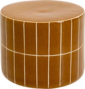 Beistelltisch Bliss Tile Orange Ø42m – Grafik-1.