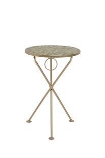 Beistelltisch Clack Mosaic Oliv Ø35cm – Grafik-1.