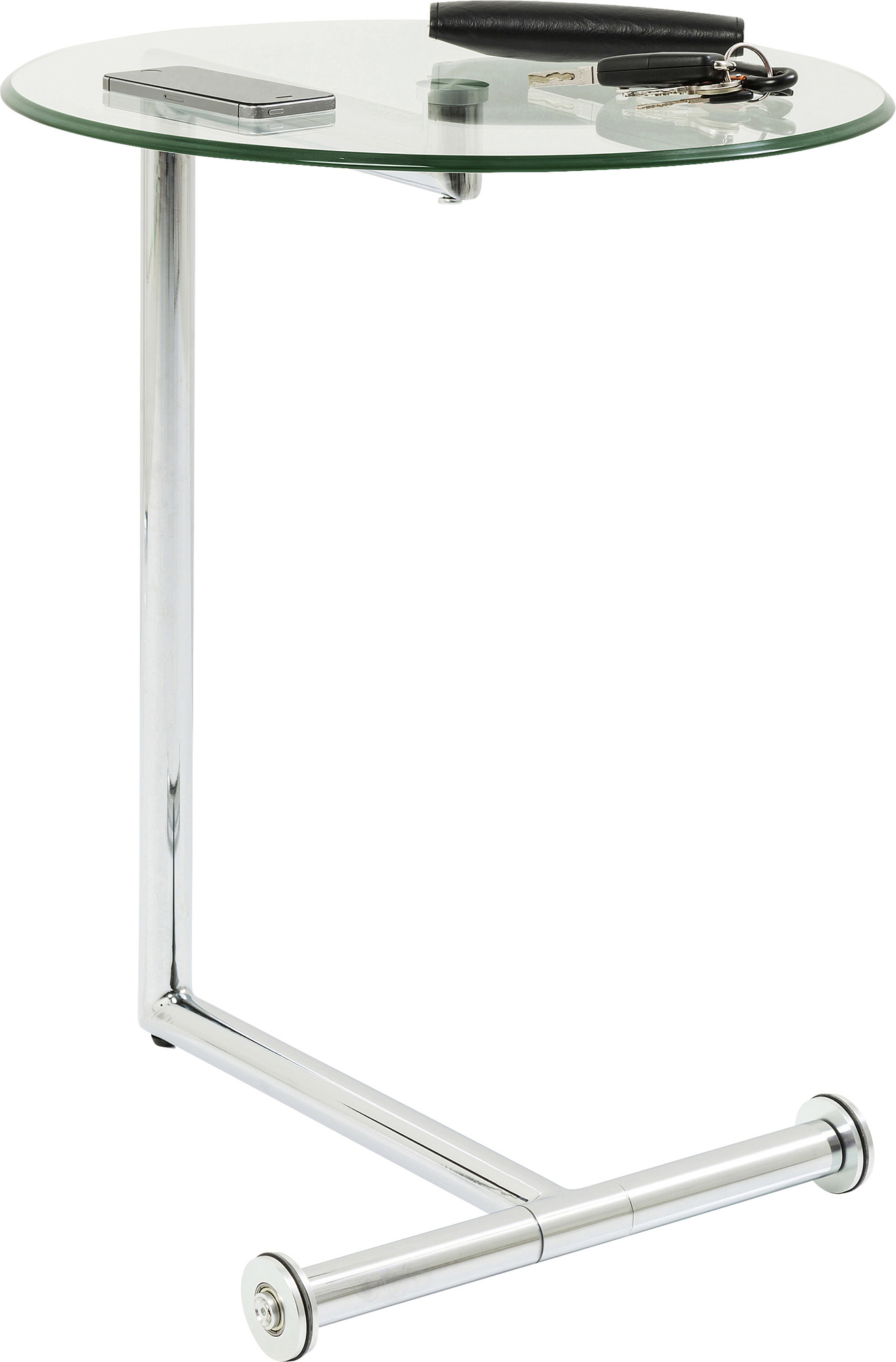 Beistelltisch Easy Living Klarglas Ø46cm
